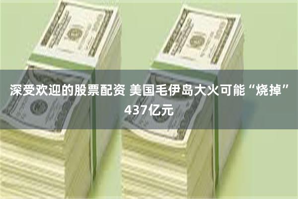 深受欢迎的股票配资 美国毛伊岛大火可能“烧掉”437亿元