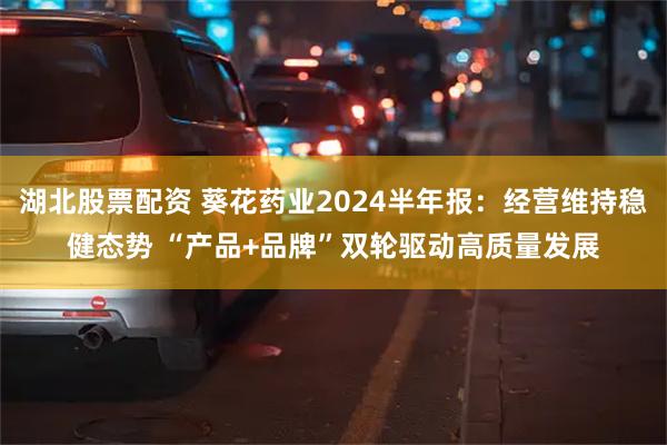 湖北股票配资 葵花药业2024半年报：经营维持稳健态势 “产品+品牌”双轮驱动高质量发展