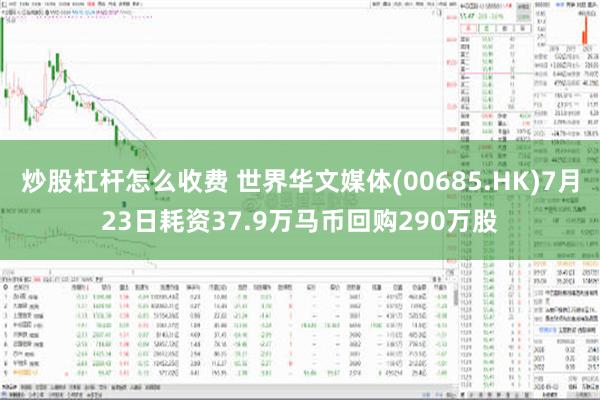 炒股杠杆怎么收费 世界华文媒体(00685.HK)7月23日耗资37.9万马币回购290万股