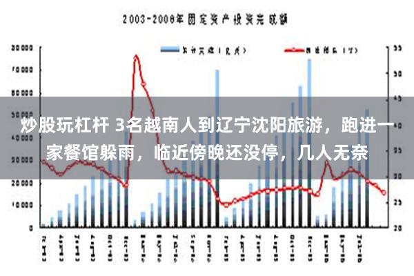 炒股玩杠杆 3名越南人到辽宁沈阳旅游，跑进一家餐馆躲雨，临近傍晚还没停，几人无奈