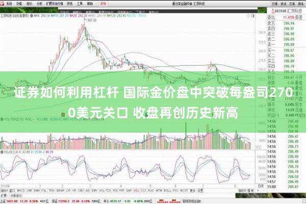 证券如何利用杠杆 国际金价盘中突破每盎司2700美元关口 收盘再创历史新高