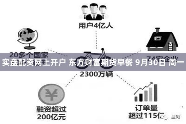 实盘配资网上开户 东方财富期货早餐 9月30日 周一