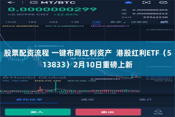 股票配资流程 一键布局红利资产  港股红利ETF（513833）2月10日重磅上新