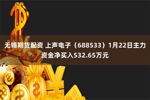 无锡期货配资 上声电子（688533）1月22日主力资金净买入532.65万元